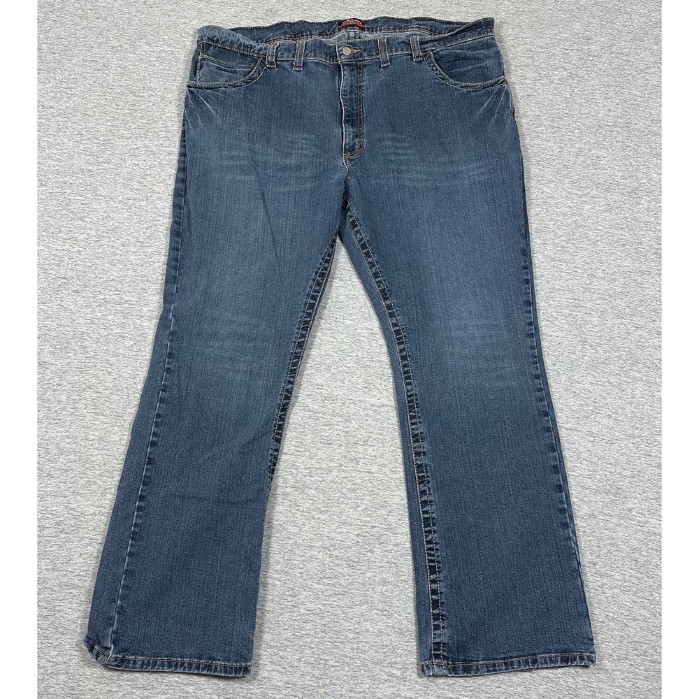 Bulwark FR Jeans Mens 44x32 Blue Bootcut Relaxed Flame Resistant CAT2 2112